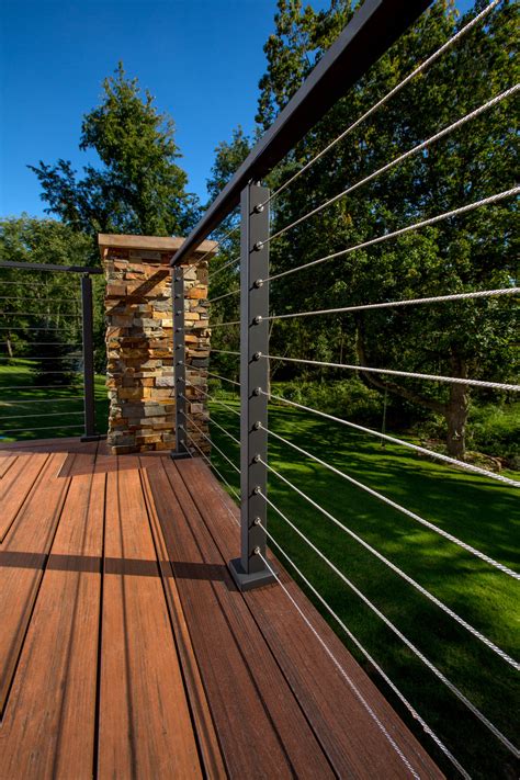 Enhancing Your View: Installing Low-Profile Deck Railing