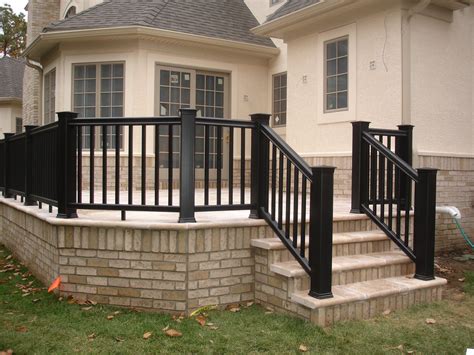 How To Install Deck Railing On A Concrete Patio