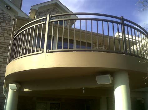 How To Install Railing On A Curved Deck