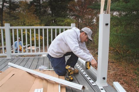 How To Install Railing Using Pre-Fab Panels