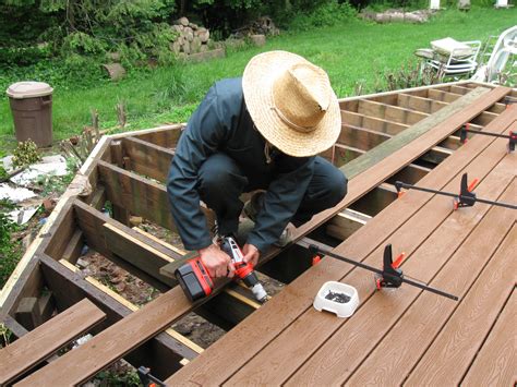 How To Install Trex Decking On A Slope