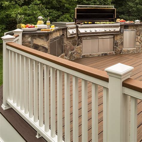 How To Install Trex Decking With Railings